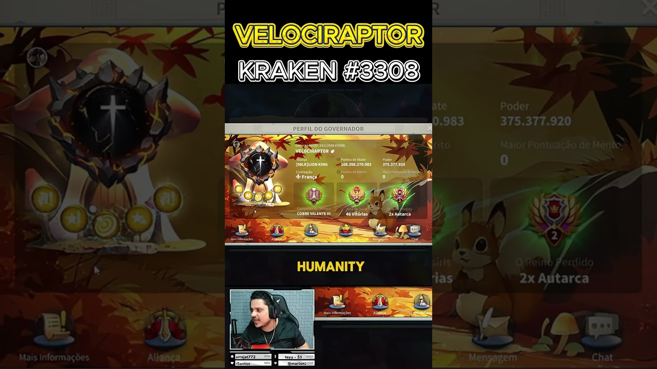 KILL POINT ROK 108B GLOBAL KRAKEN | #riseofkingdoms  #dicasrok #games #estrat&eacute;gia #lilithgames