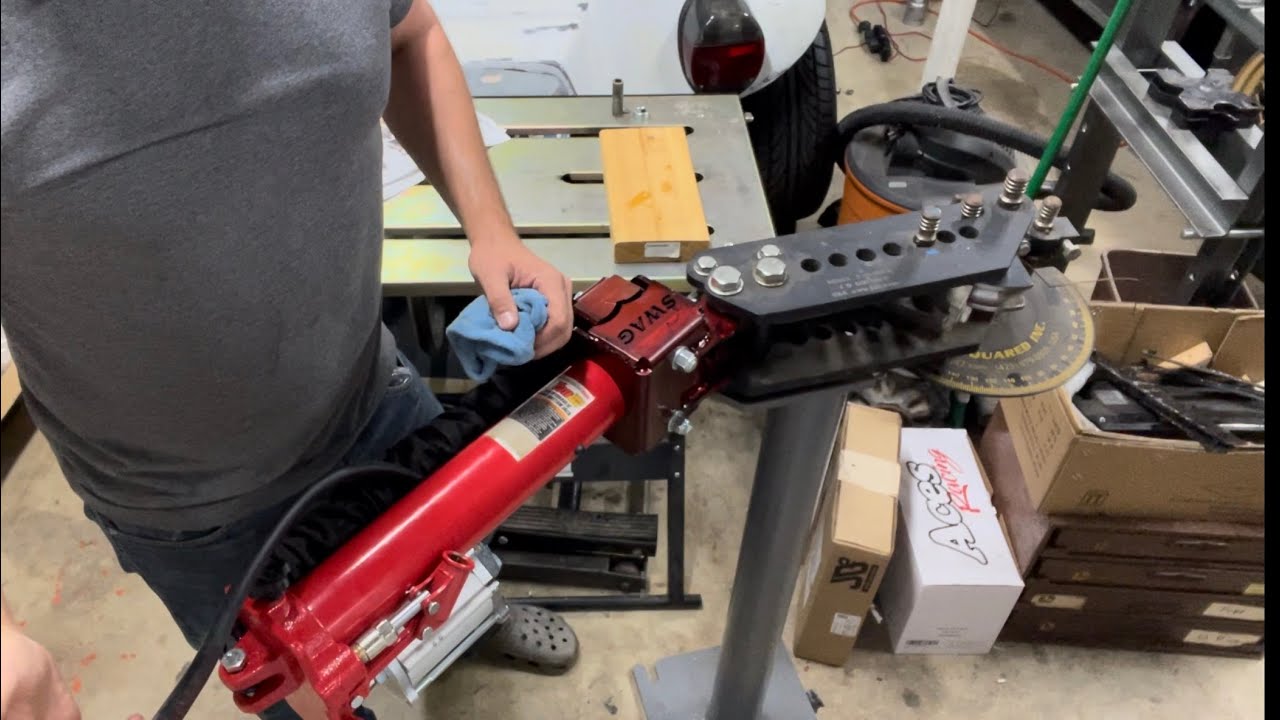 Convert JD Squared Model 3 Tubing Bender to Hydraulic (E55)