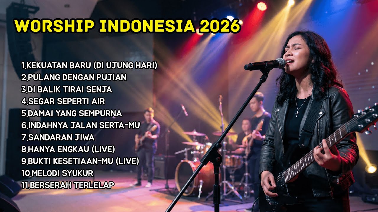 Christian Worship 2026 | Lagu Rohani Berani, Kuat, dan Mengurapi