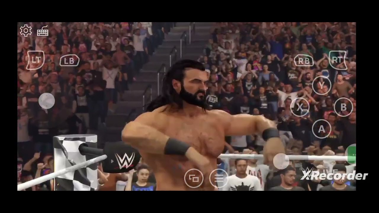 wwe 2k24 roman Reigns vs drew mctinyre for wwe championship #wrestling # game cc