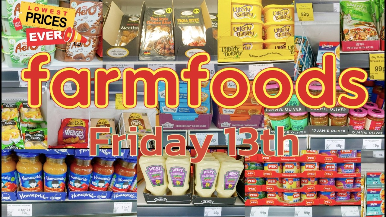 Farmfood's Bargains & Offers Friday 13th March Uk Supermarket