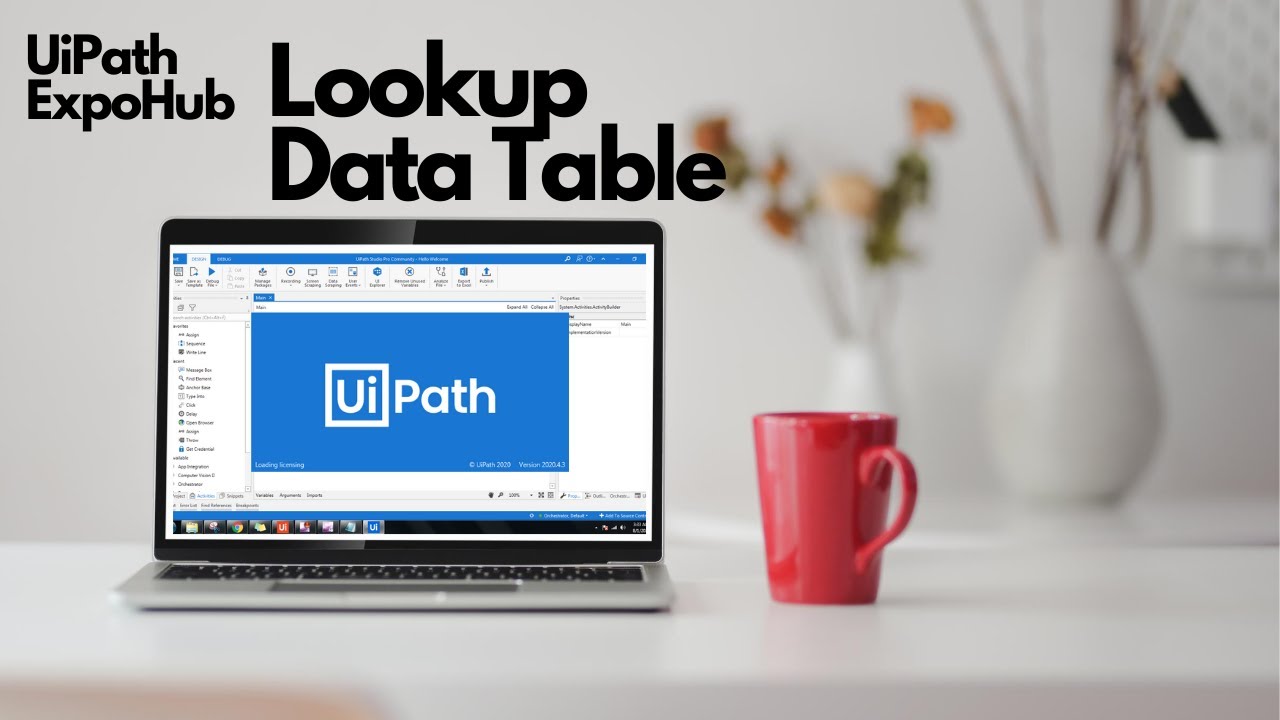 Lookup Data Table UiPath | Lookup Data Table UiPath Example | Lookup Data Table Activity in UiPath