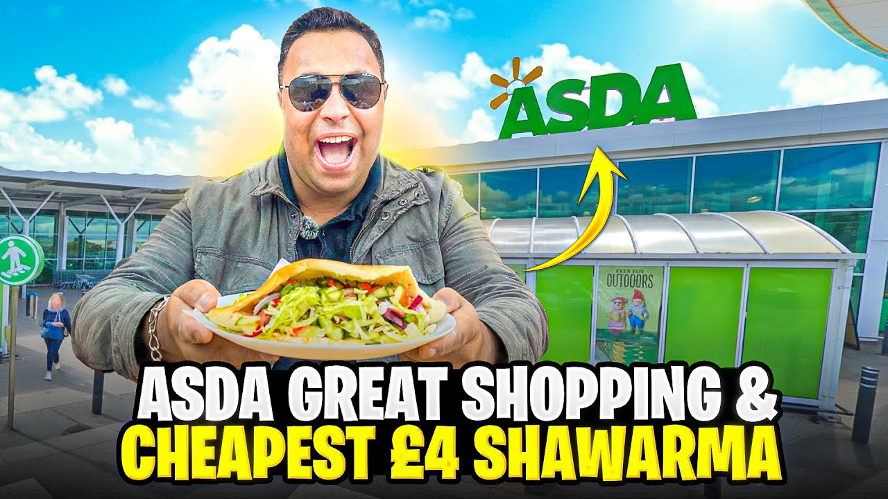 ASDA Shopping Turned Into a £4 Shawarma Mission 🤯 