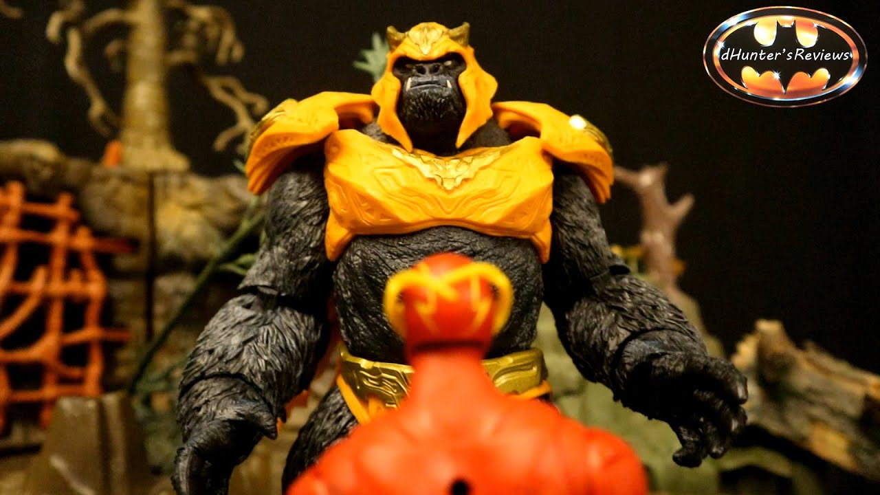 McFarlane DC Multiverse Gorilla Grodd Flash Megafigure Page Puncher DC Direct Action Figure Review