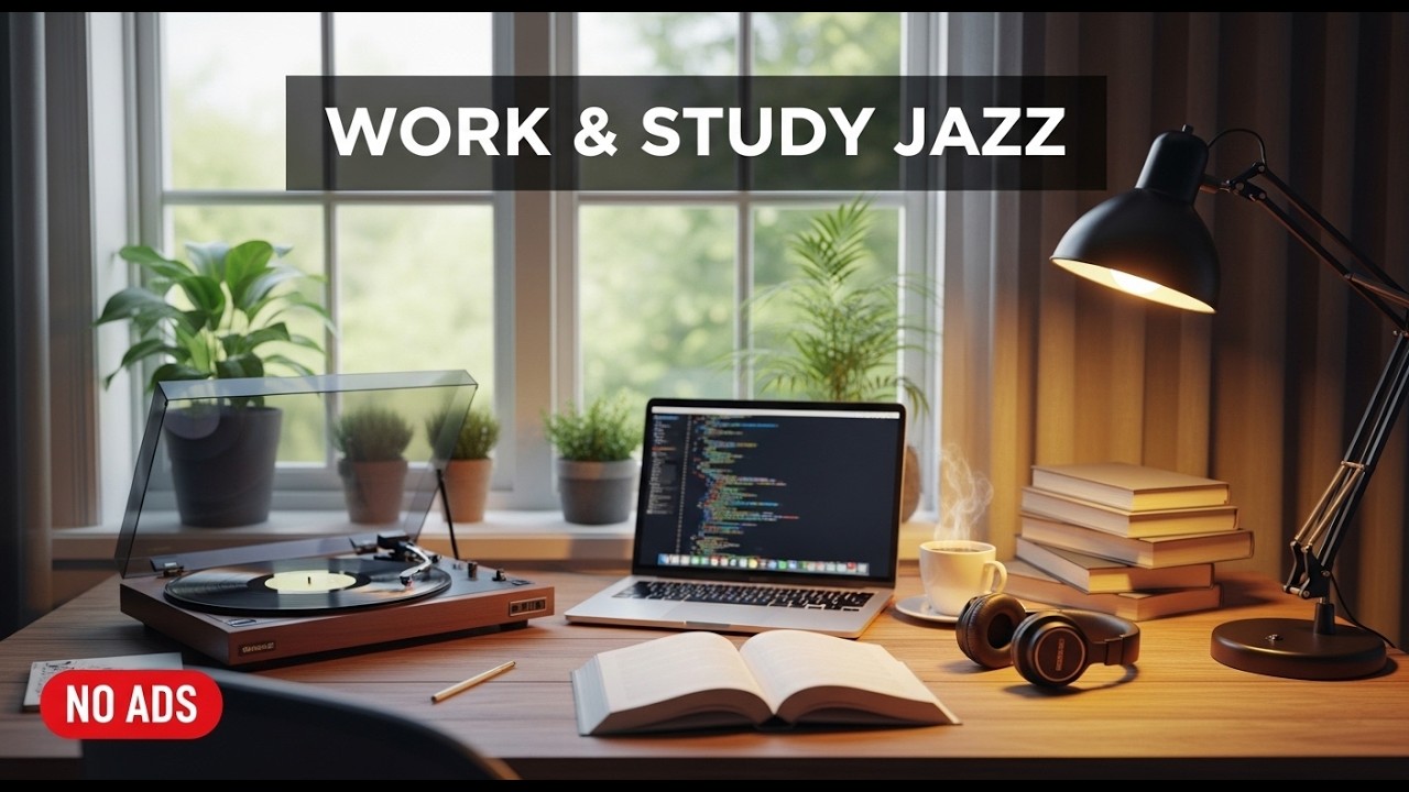 Analog Focus Radio 🎧 Best Jazz for Work, Study & Creative Thinking (No Mid-roll Ads)