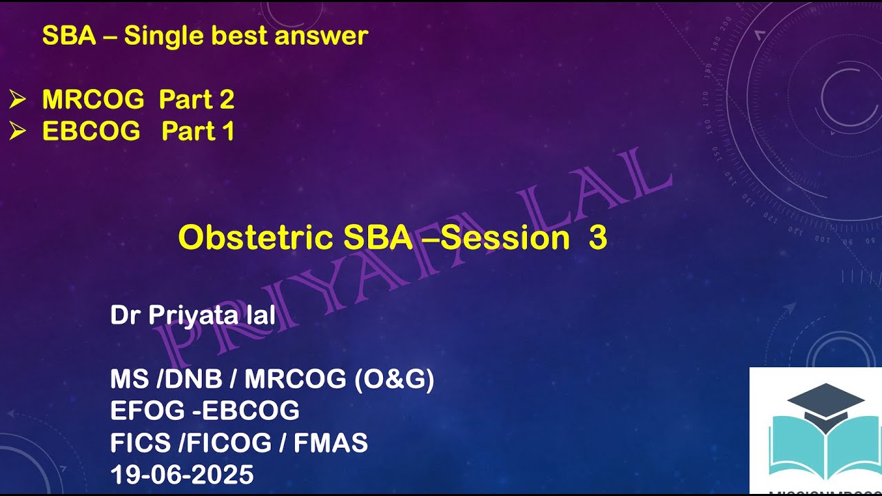 Obstetric SBA session 3