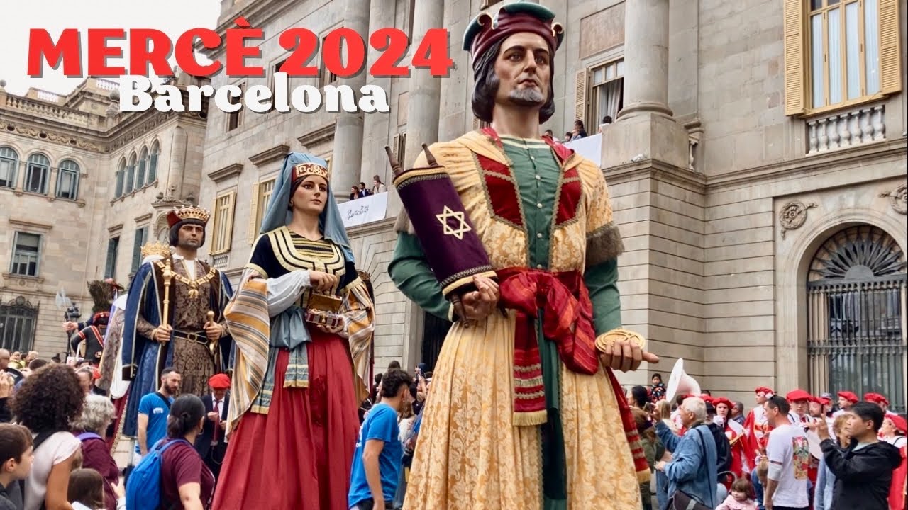 La Mercè 2024 International Meeting of Giants in Barcelona - 600 Years of Giants