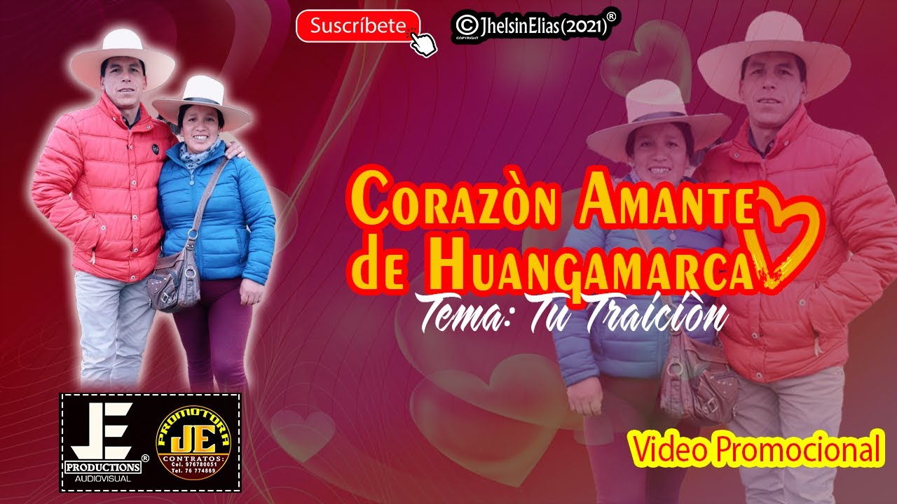 Coraz&oacute;n Amante de Huangamarca - Tu Traicion (Video Promocional 2022)