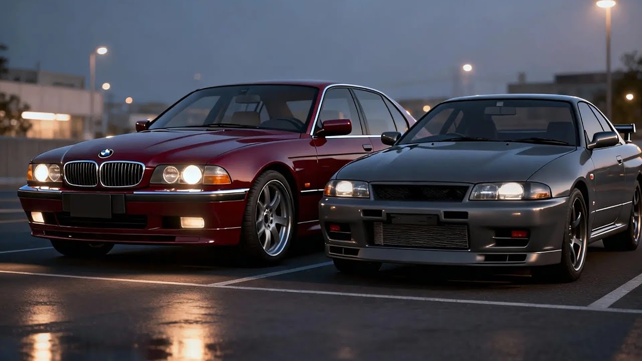 Сравниваю BMW Бумер и Nissan Skyline в Симулятор автомобиля 2 / Car simulator 2