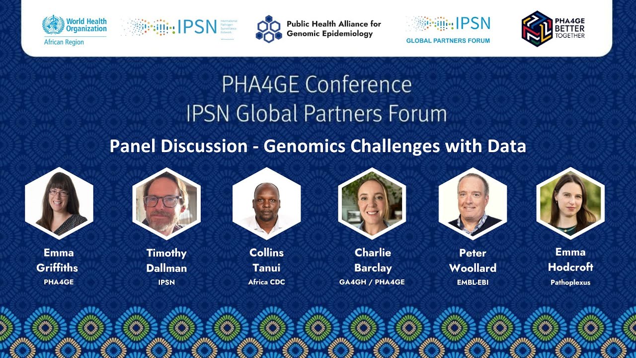 Genomics Challenges with Data | PHA4GE Conference – IPSN Global Partners Forum