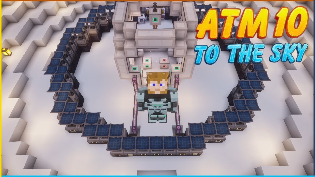 ATM10 To The Sky - Ep 29 - All About Antimatter! Wasted Radioactive Bees!