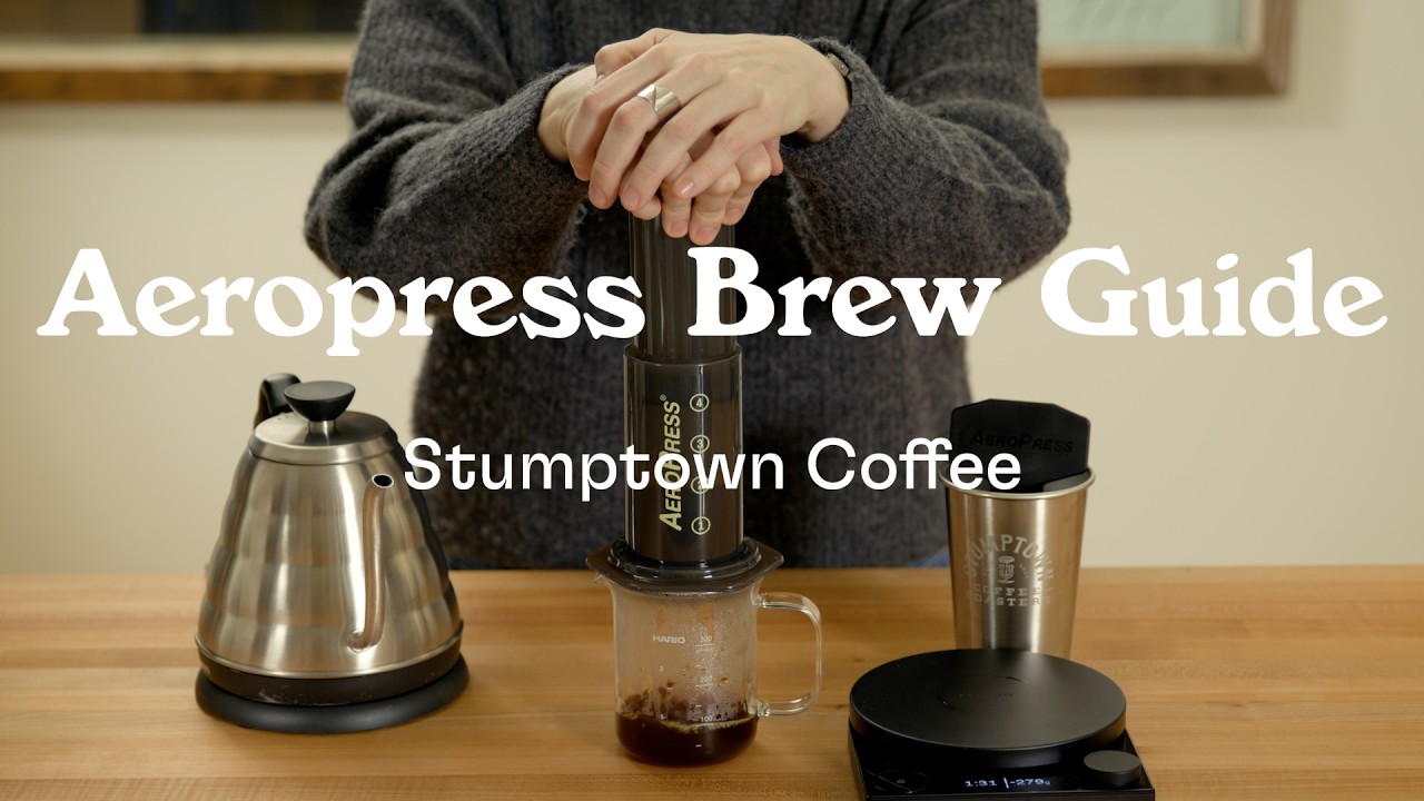 Aeropress Brew Guide - Stumptown Coffee Roasters