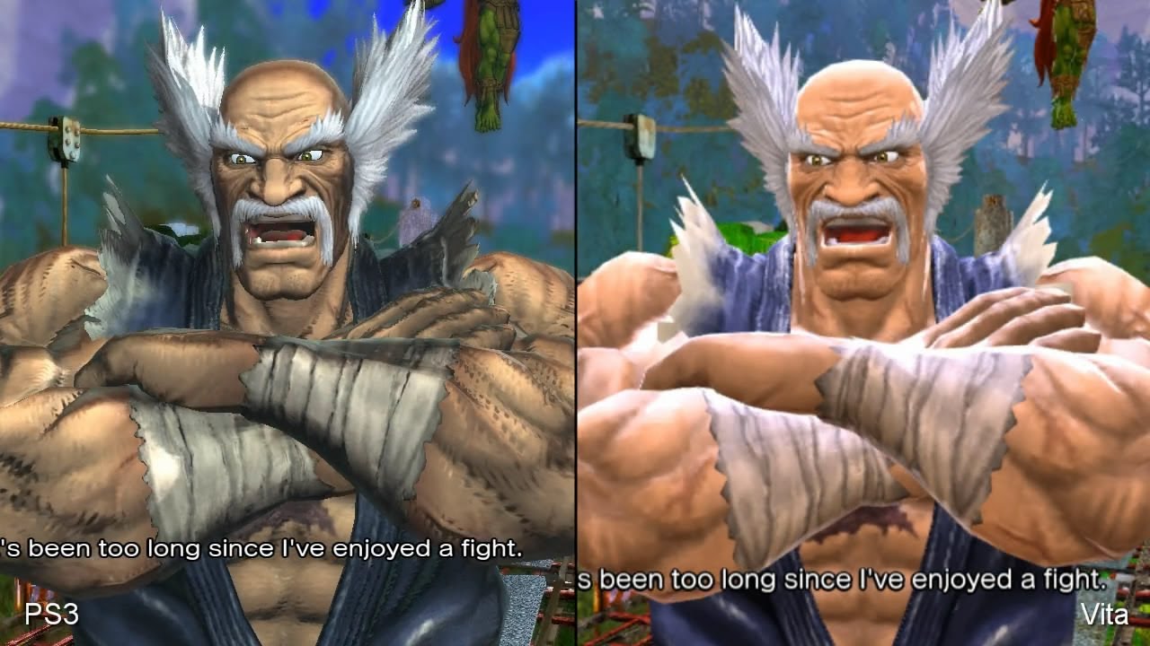 Street Fighter X Tekken: PS Vita vs. PlayStation 3 Comparison