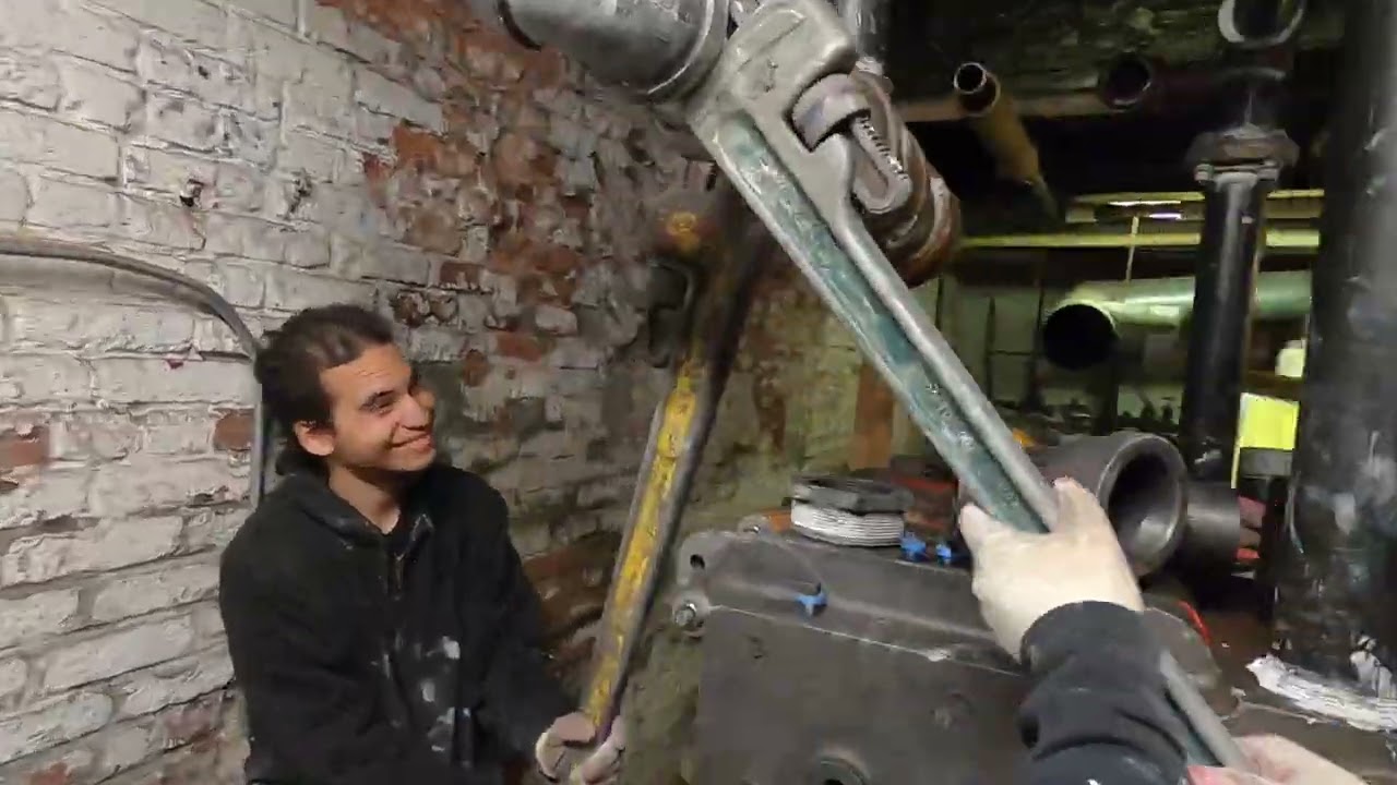 Boiler install day 4 header