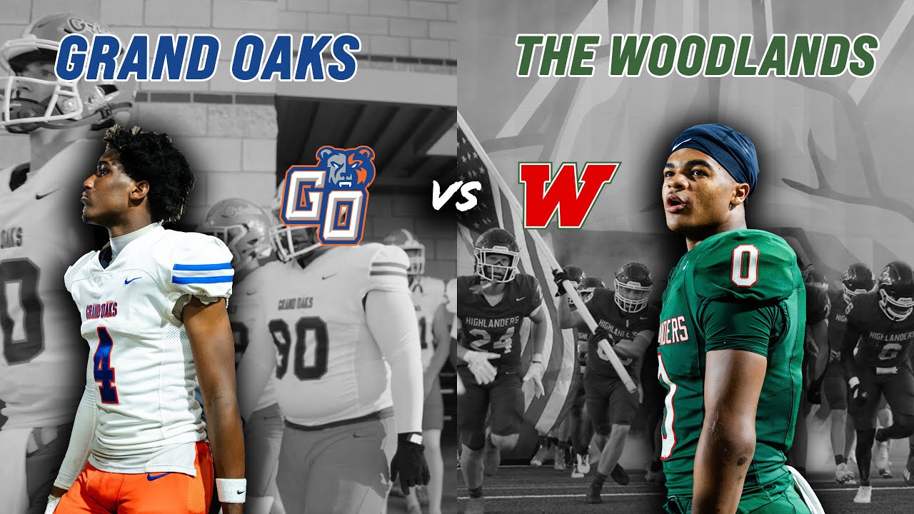 Grand Oaks vs #13 The Woodlands 6A HOUSTON AREA DISTRICT MATCH-UP #txhsfb