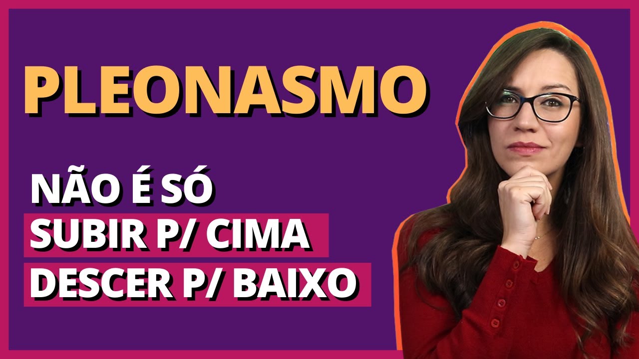 PLEONASMO | Figura de linguagem ou vício de linguagem? || Português com Letícia