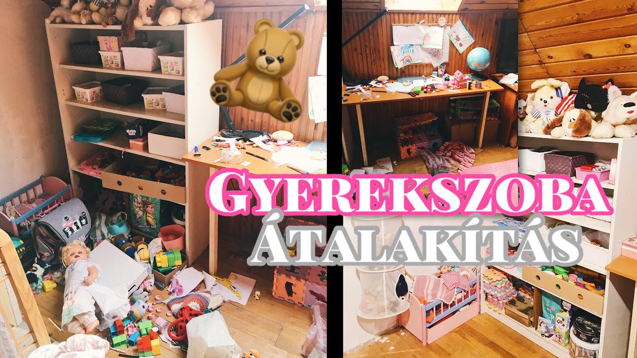 Tavaszi nagytakarítás II. rész | GYEREKSZOBA | konmari