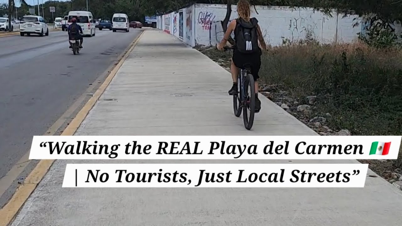 Walking the REAL Playa del Carmen 🇲🇽 | No Tourists, Just Local Streets (POV 4K) :/@ Kenyamex612 