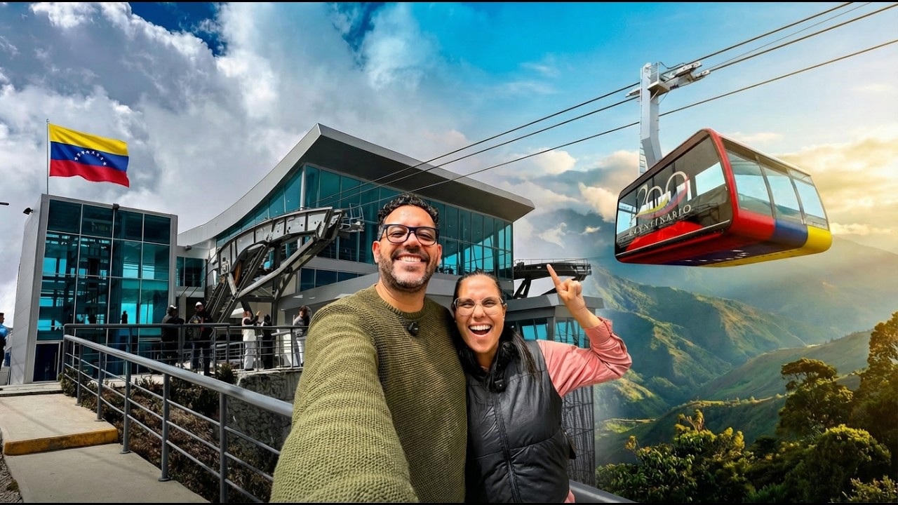 Así es el teleférico más ALTO y más LARGO del mundo 🌎 Merida-Venezuela🇻🇪