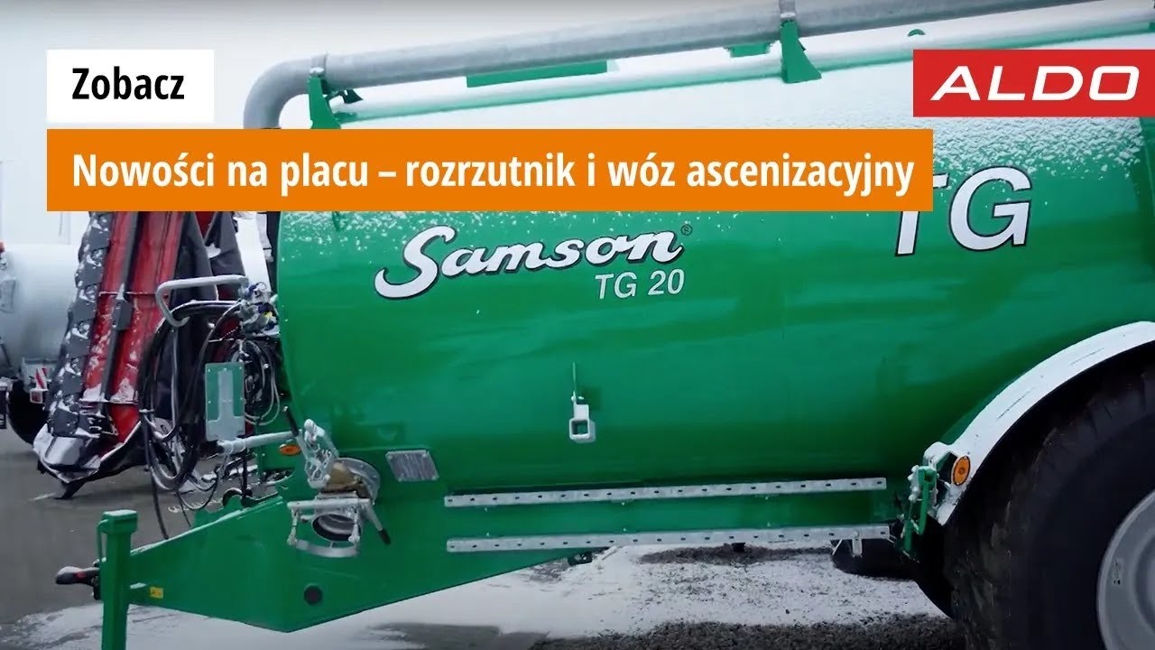 Nowości na placu ALDO od firmy Samson | Myszyniec