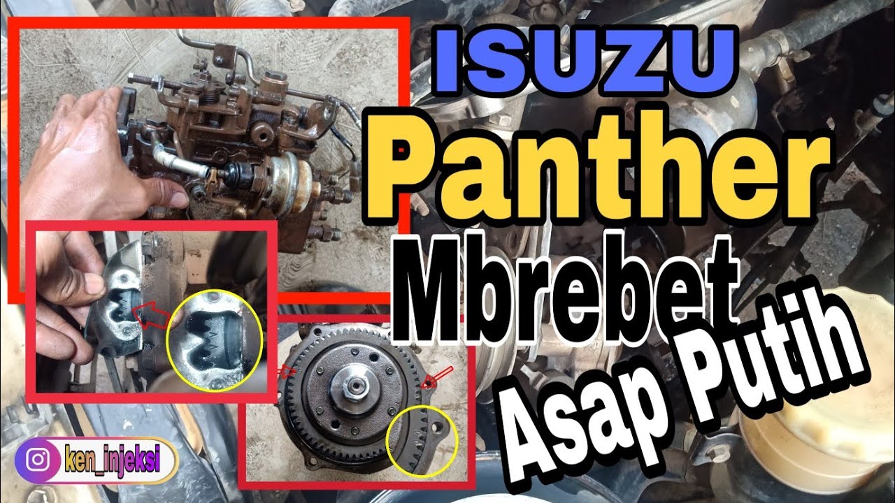 Isuzu Panther Asap Putih - Tidak Bertenaga
