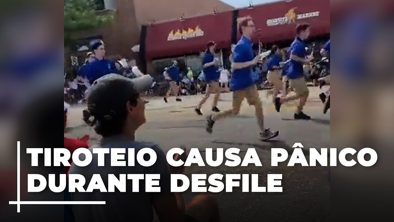 TIROTEIO | Ataque a tiros deixa mortos e feridos durante desfile de 4 de julho nos EUA