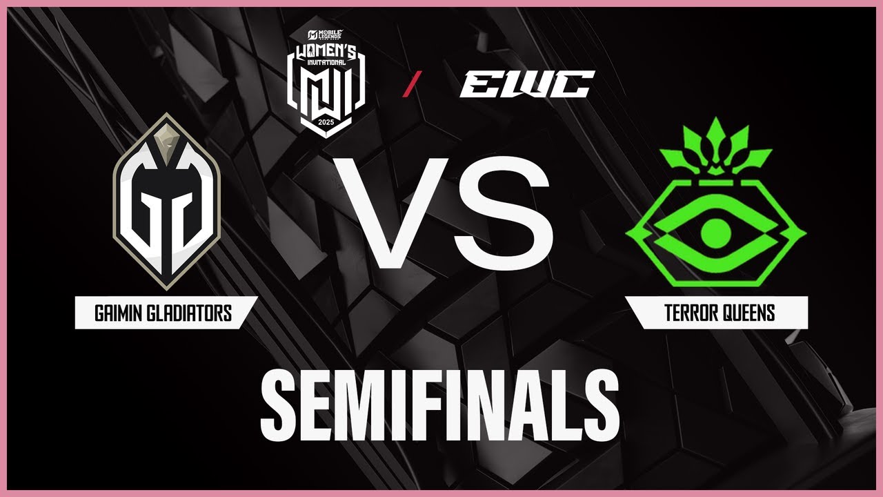 Gaimin Gladiators vs Terror Queens | MWI at EWC 25 - Day 4 - Semifinals