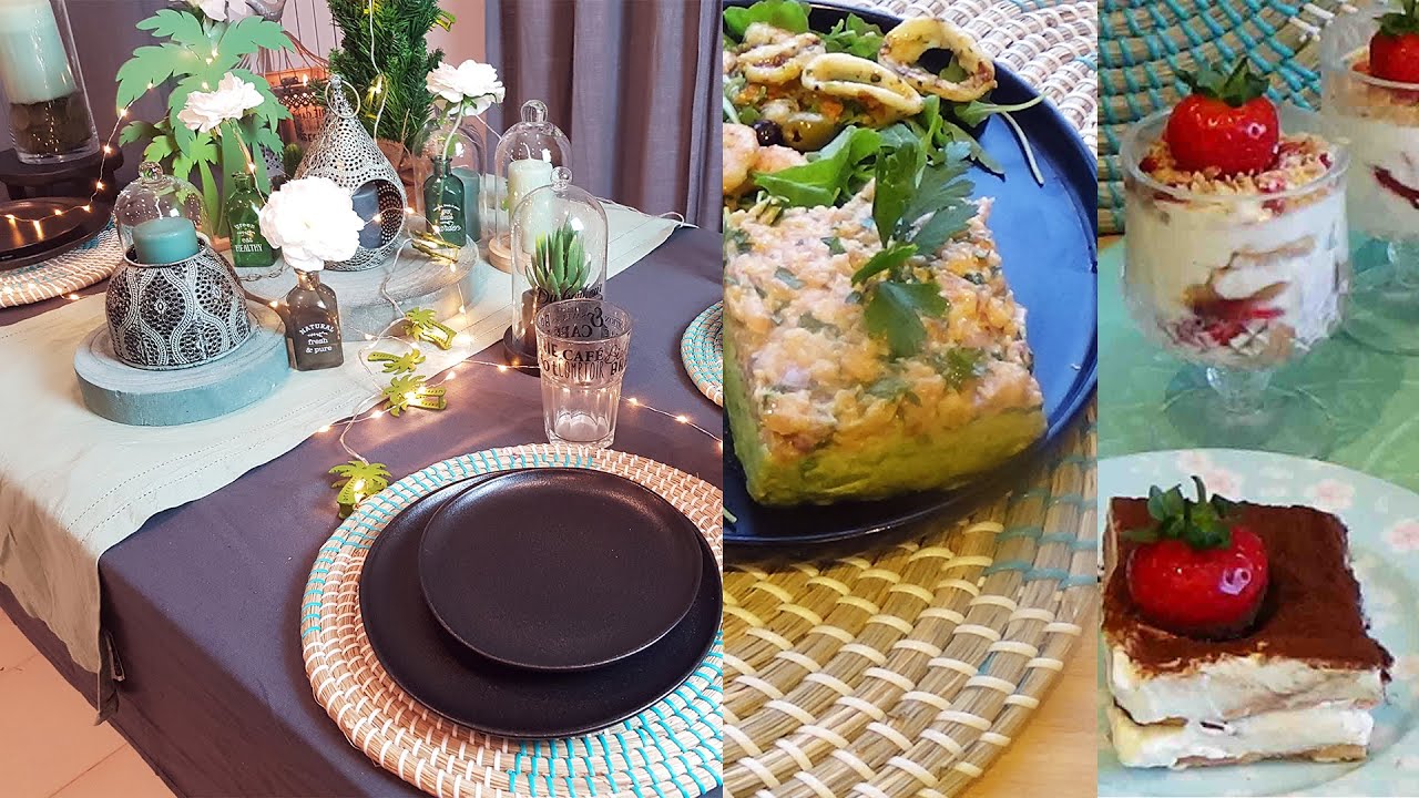 Idée d'un repas complet de fêtes vite fait bien fait (facile et rapide ) Simple et Savoureux