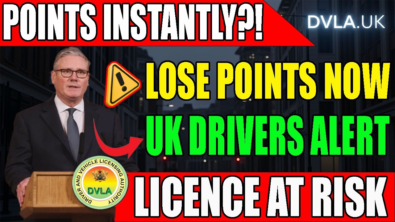 🚨 New UK Driving Rules 2026  Drivers Could Lose Points Immediately  What You Must Know Today