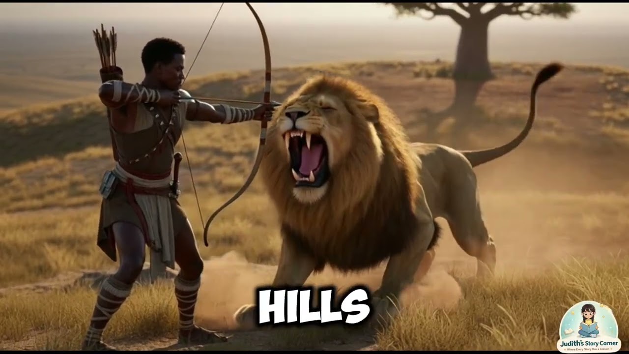 THE LION AND THE HUNTER 