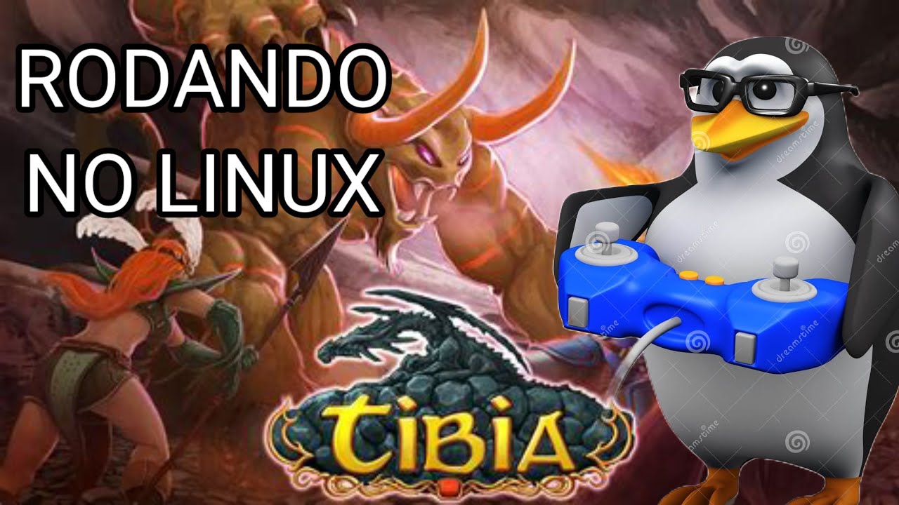 como jogar tibia no linux