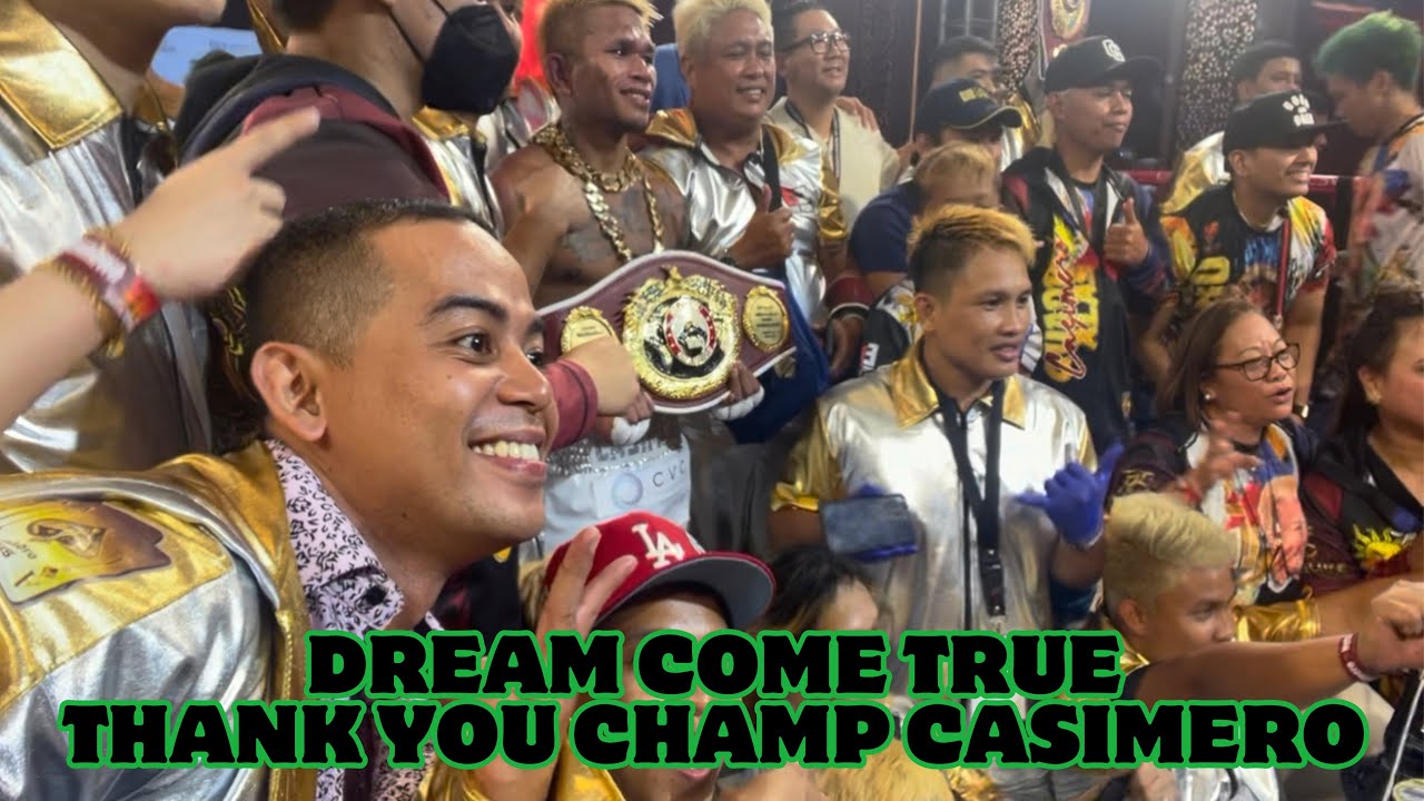 Weedman sa laban ni Casimero sa Okada. Special thanks to Kuyang Joseph, Kuyang Stephen, Kuyang Jaygo