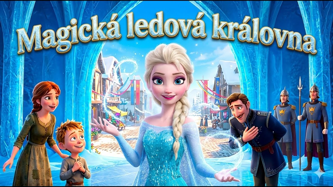 O Ledové Princezně a Statečné Miře ❄️ Pohádky pro děti česky | Pohádka na dobrou noc Czech
