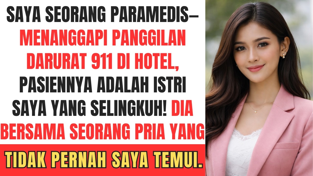 Saya seorang paramedis—menanggapi panggilan darurat 911 di hotel, pasiennya adalah istri saya yang