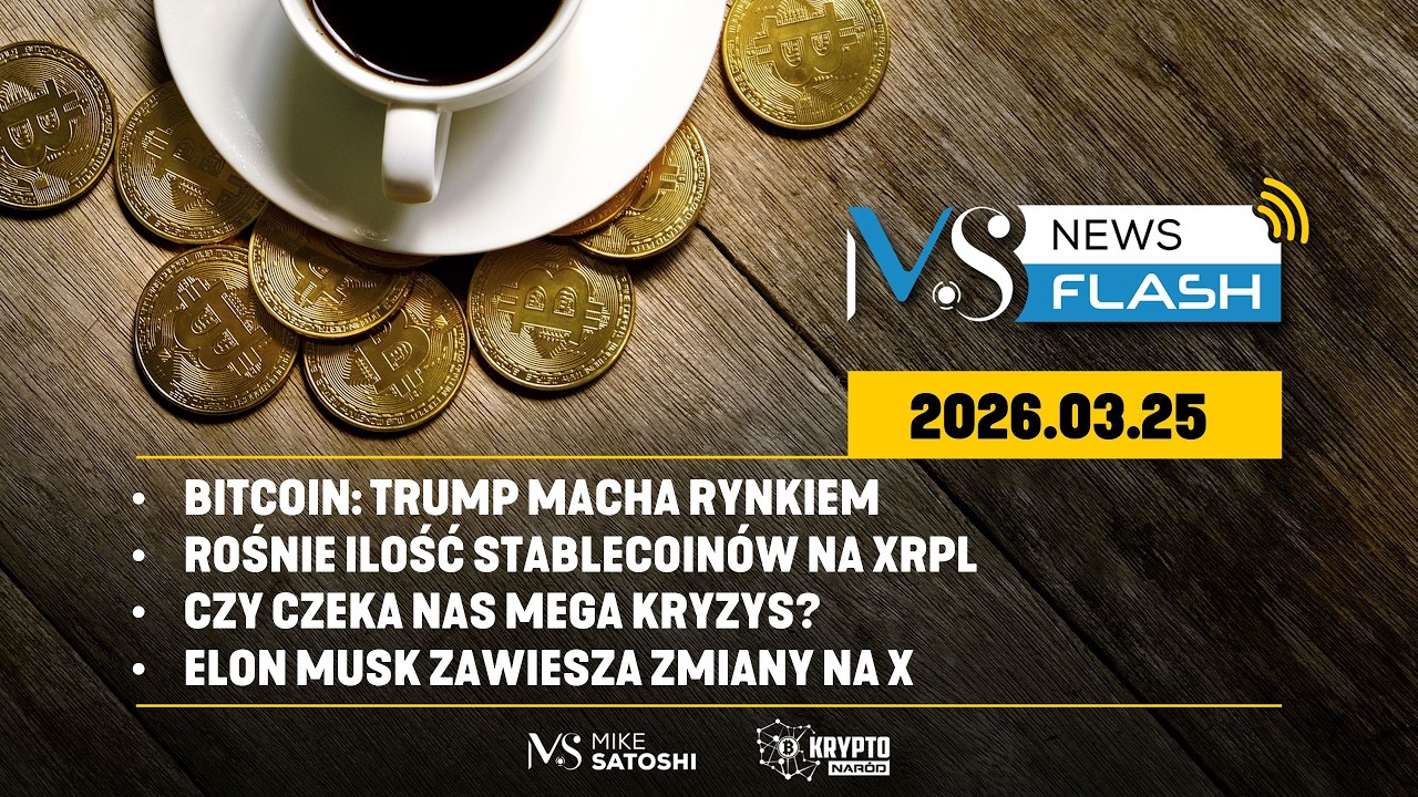 TRUMP MIOTA RYNKAMI JAK SZATAN! CZY CZEKA NAS KRYZYS JAK W 2008? XRPL ROŚNIE!