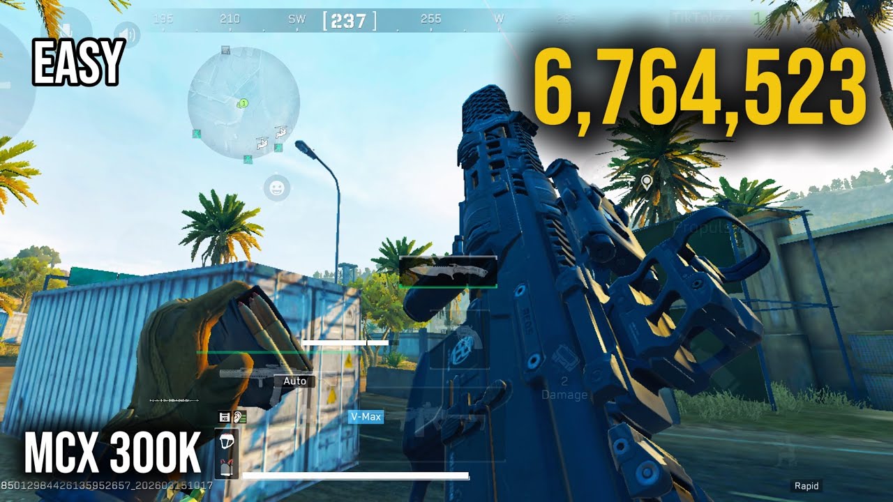 MCX 300k Solo Zero dam Easy Game play | Delta force Mobile 