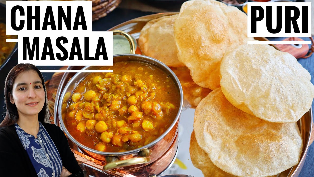 CHANA MASALA mit PURI - ein besonderes indisches Familienrezept - Indisch Kochen