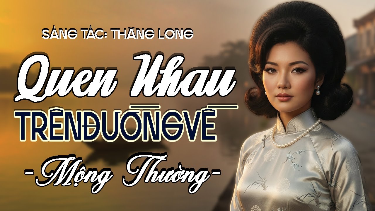 QUEN NHAU TRÊN ĐƯỜNG VỀ - MỘNG THƯỜNG | Giọng Ca Ngọt Như Rót Mật Vào Tai