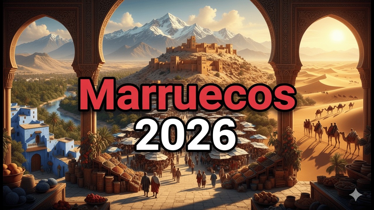 MARRUECOS 2026 🐫 Guía Definitiva para tu PRIMER Viaje