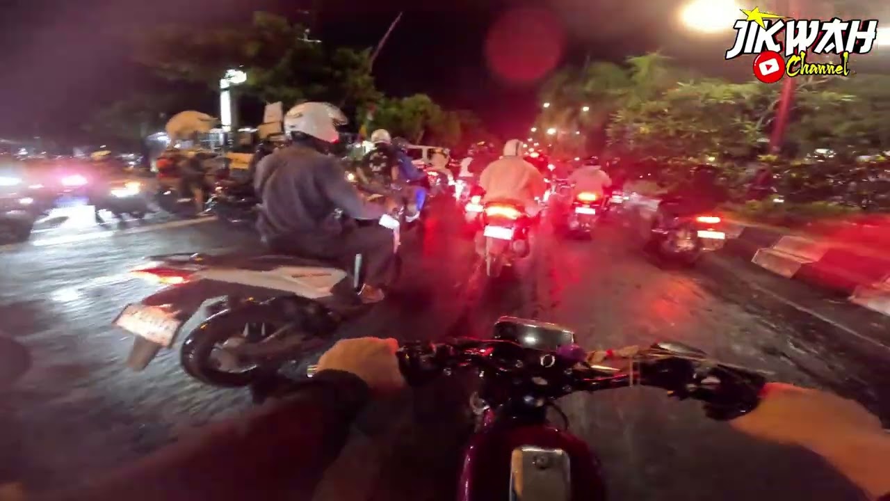 NIGHTRIDE PAKE RX KING ENAK BANGET SUMPAH | JIK WAH CHANNEL