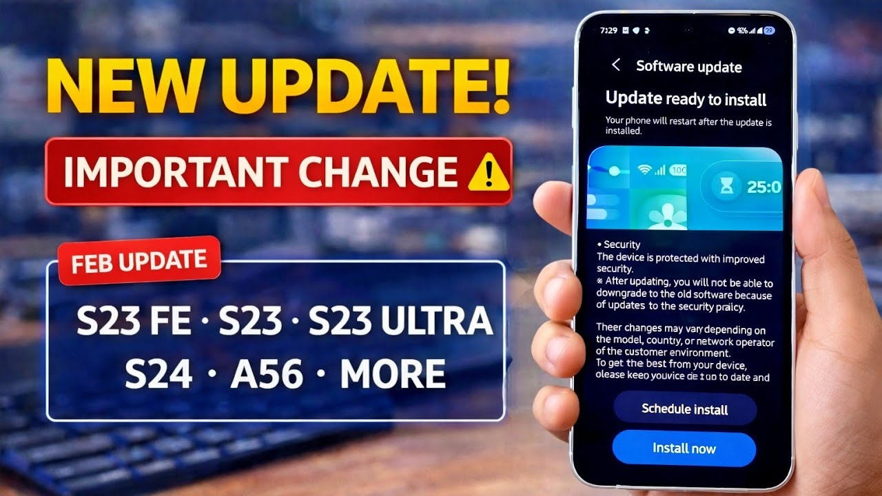 НАКОНЕЦ-ТО НОВОЕ ОБНОВЛЕНИЕ - Обзор Samsung S23 Fe, S23+ и S23 Ultra за февраль - One UI 8.5 &mdash; сл...