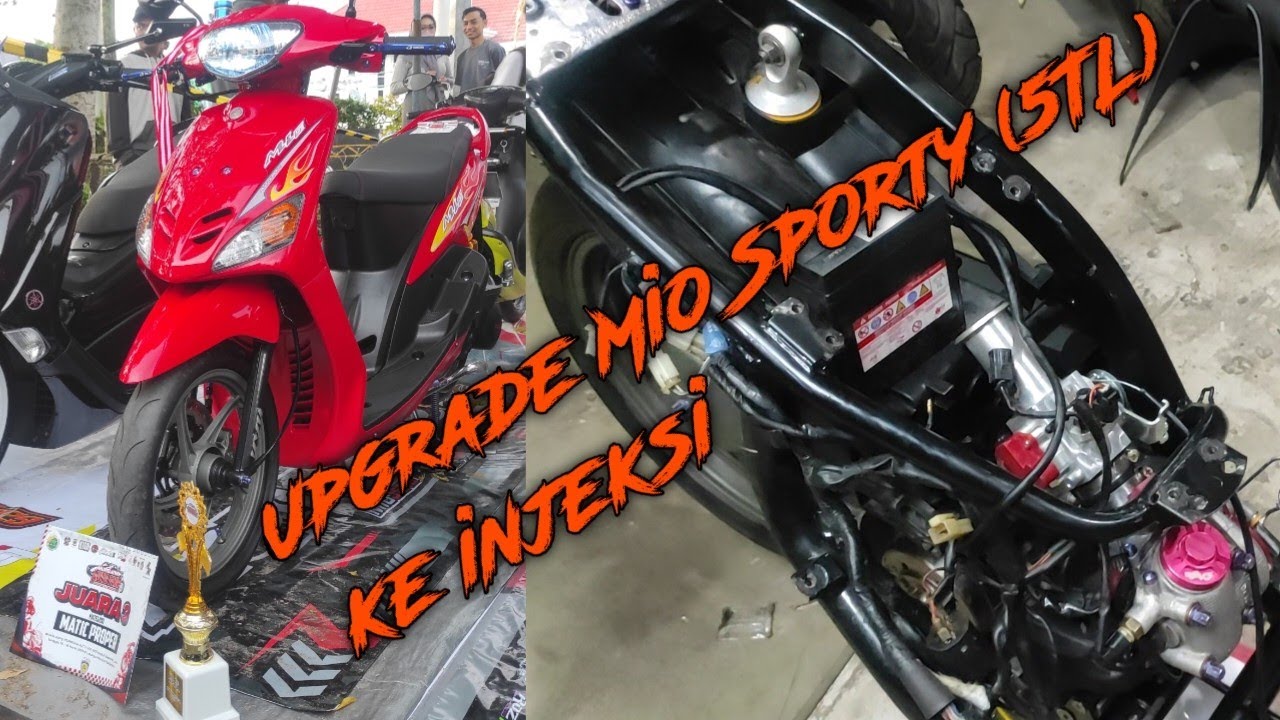 Mio Sporty (5TL) Upgrade injeksi + Kontes Banjarbaru