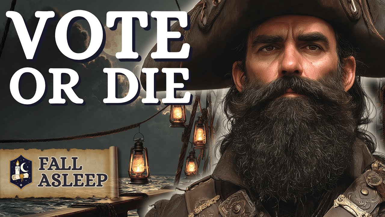 🕯️ What Life Under Blackbeard Was Really Like | Dark History Sleep Story