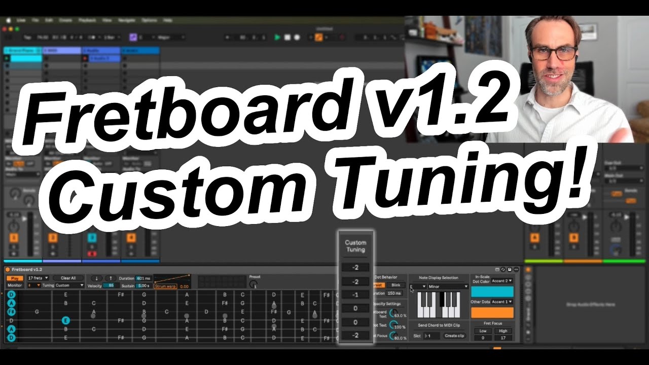 Fretboard v1.2 - Big update! Several new requested features