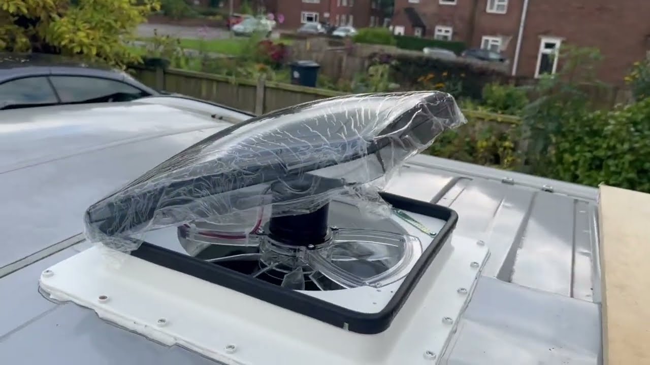Renault Trafic DIY Camper Van Conversion  - Sound Deadening, Insulation and Roof Fan Installation