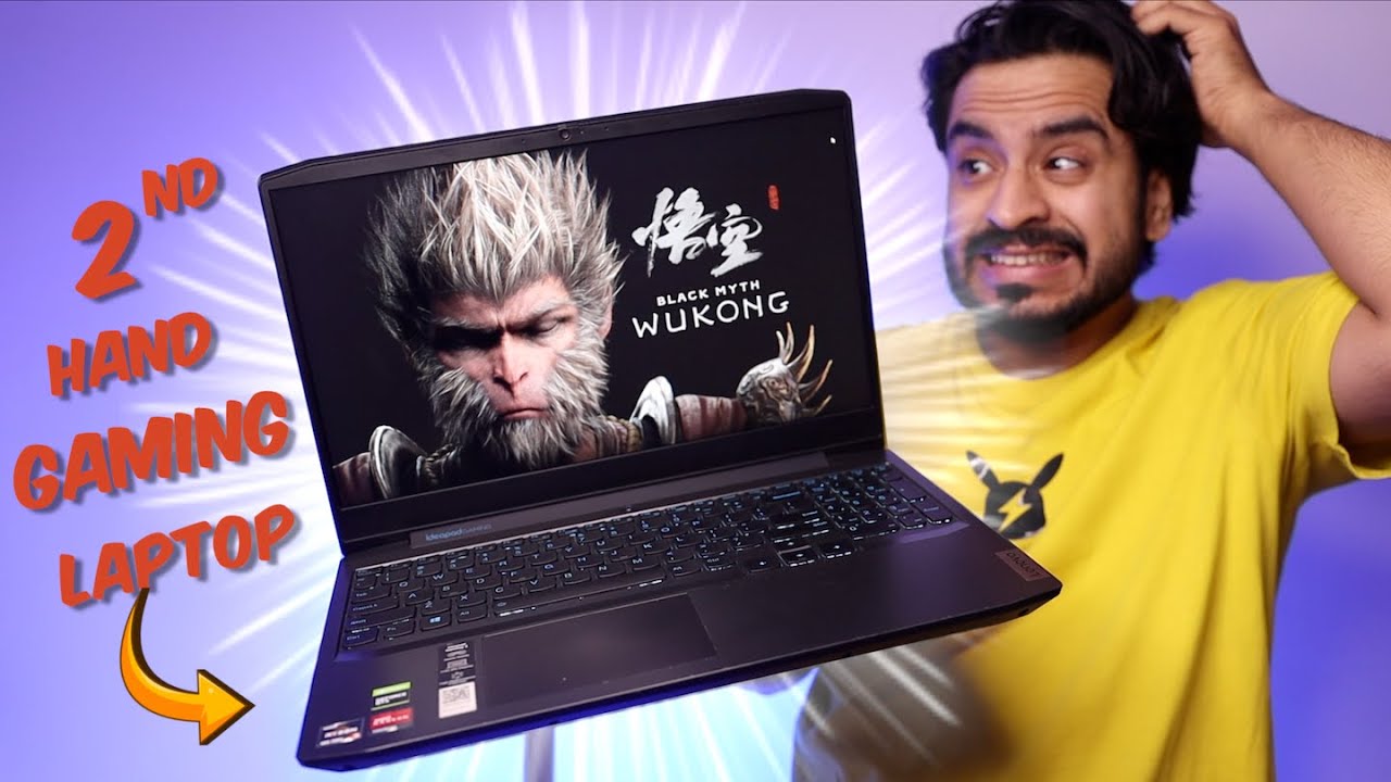 Rs.26000 SECOND-HAND GAMING Laptop || 1650ti, Ryzen 5, 12gb RAM