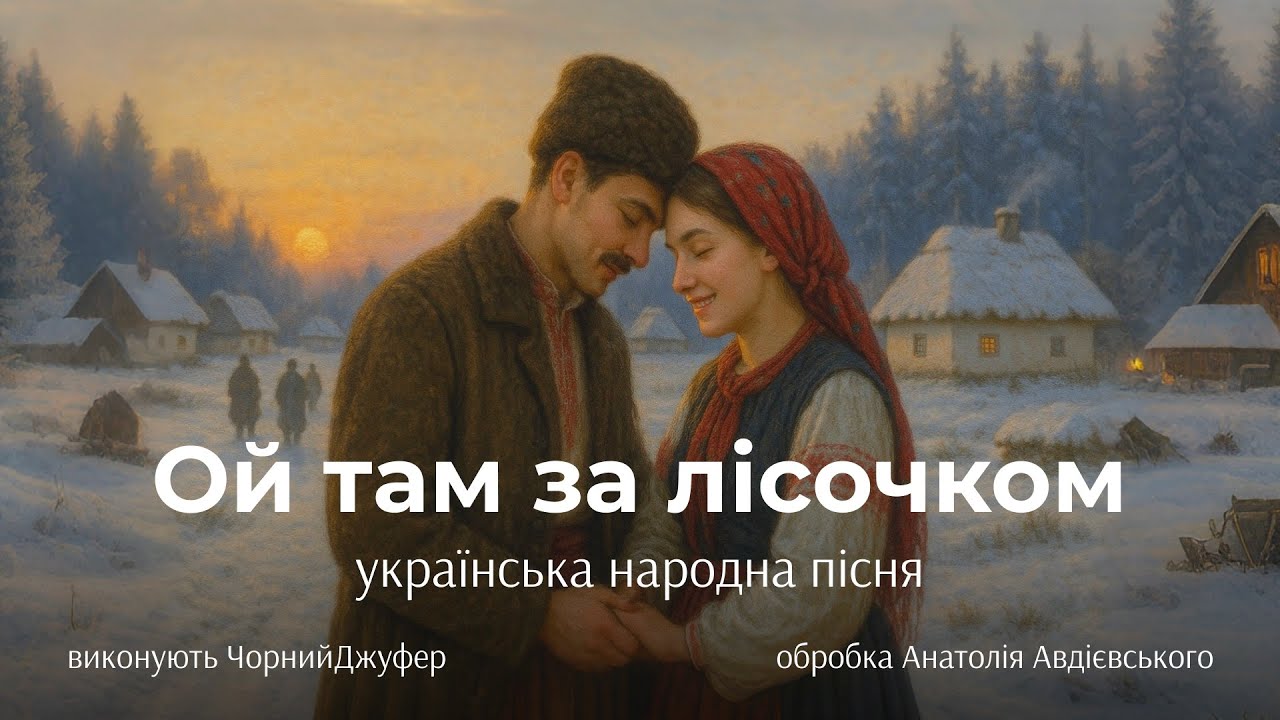 Ой там за лісочком // Українська народна пісня // дует ЧорнийДжуфер