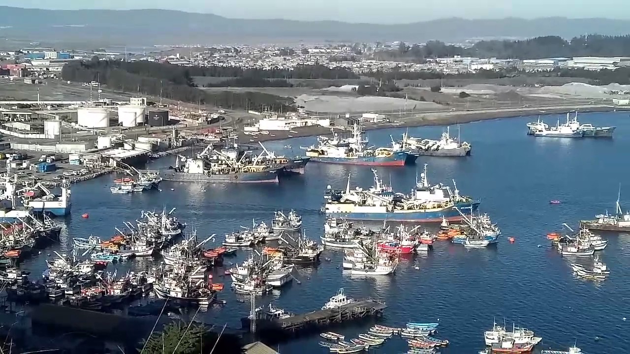 Puerto San Vicente. Chile