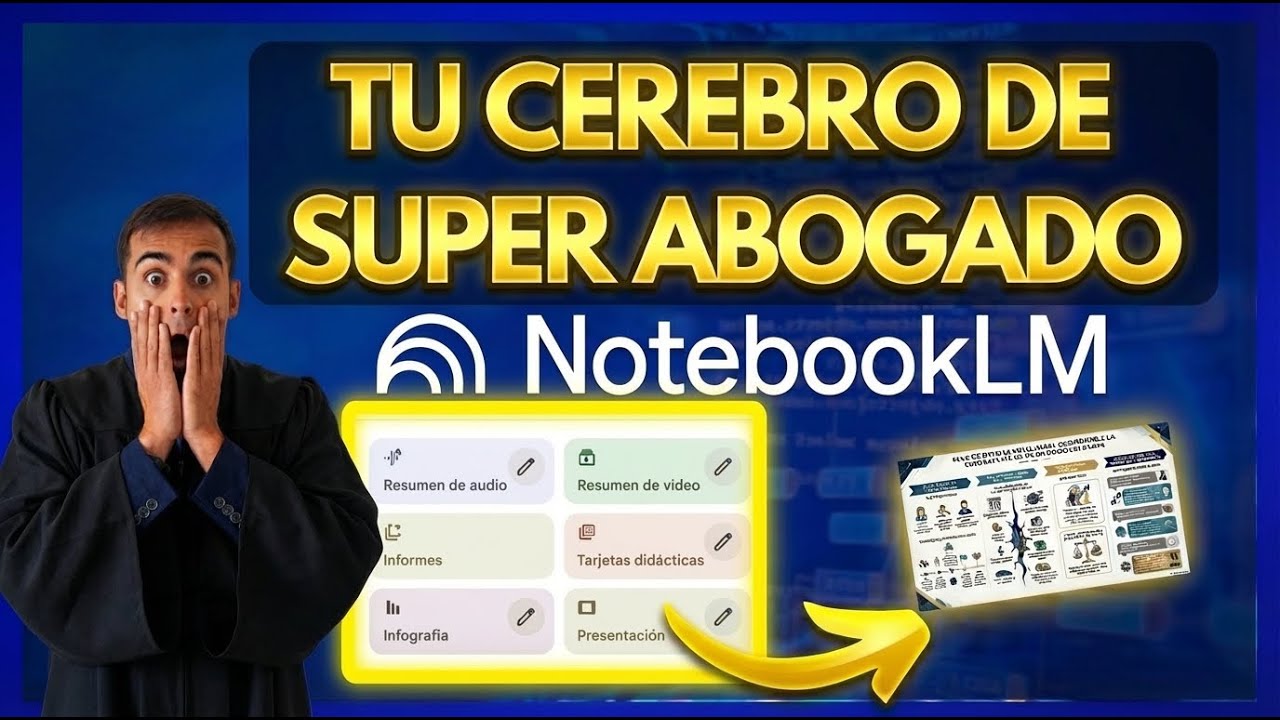 🔵NUEVO NOTEBOOK LM 2.0 : Aprende a usar la mejor herramienta de INVESTIGACIÓN para ABOGADOS.