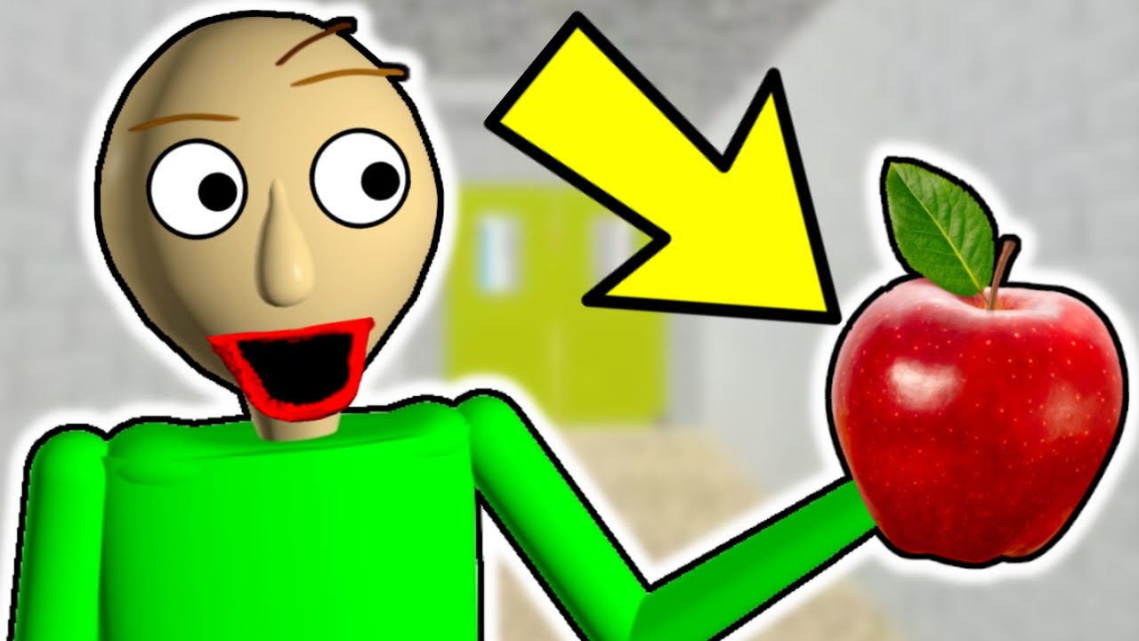 Одно яблоко в день защитит вас от BALDI! | Основы Baldis